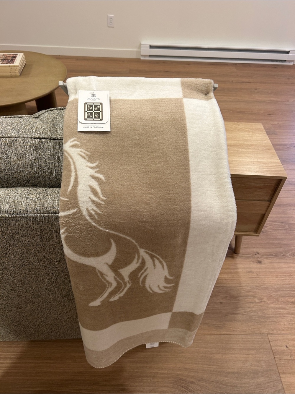 Docofil Western Inspired Horse Throw Blanket